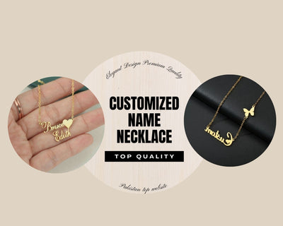 Personalize Custom Name Necklace in versatile drsigns