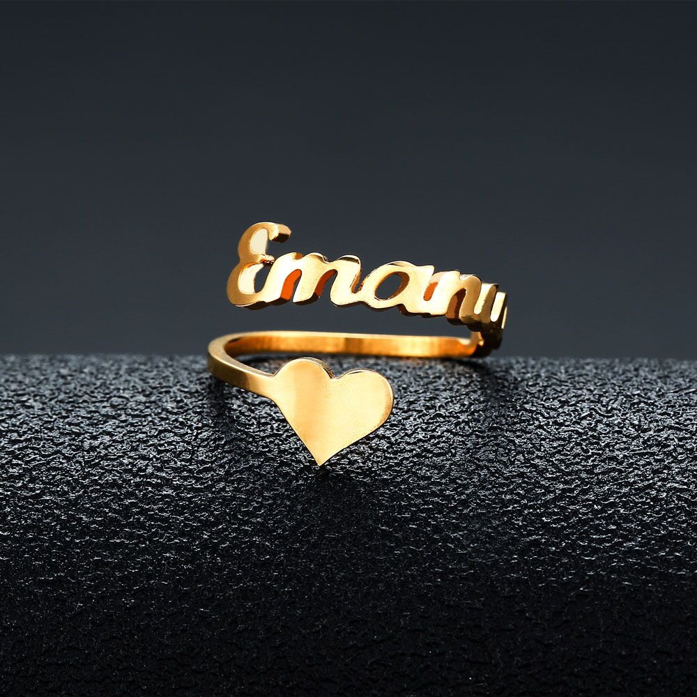 Custom Name Rings