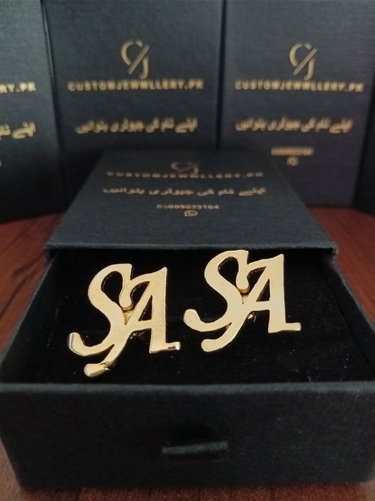 SA Alphabet Custom Name Cufflinks (Copy)