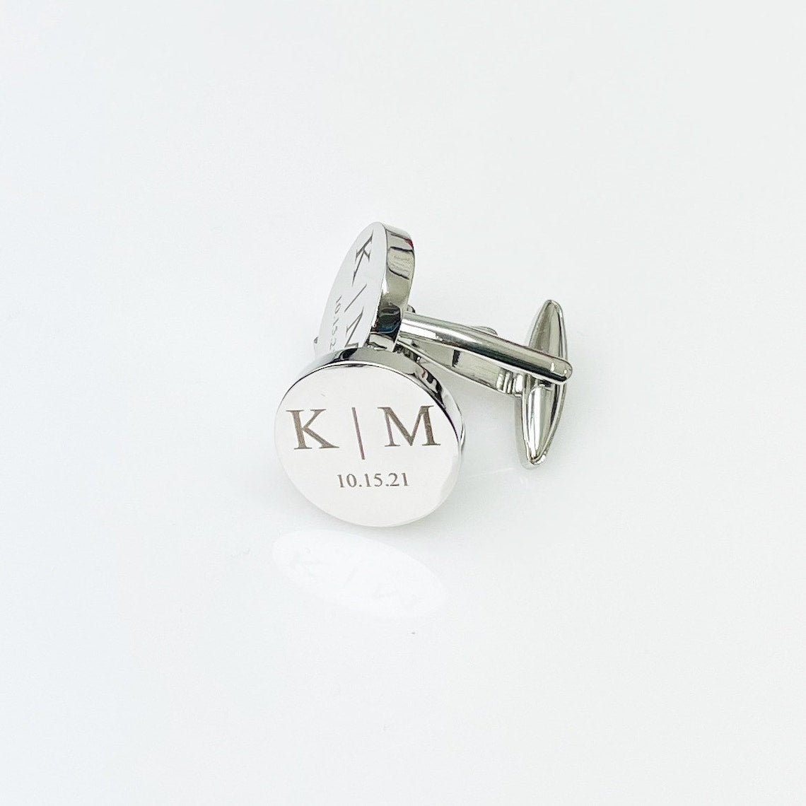 Engraved Custom Name Cufflinks