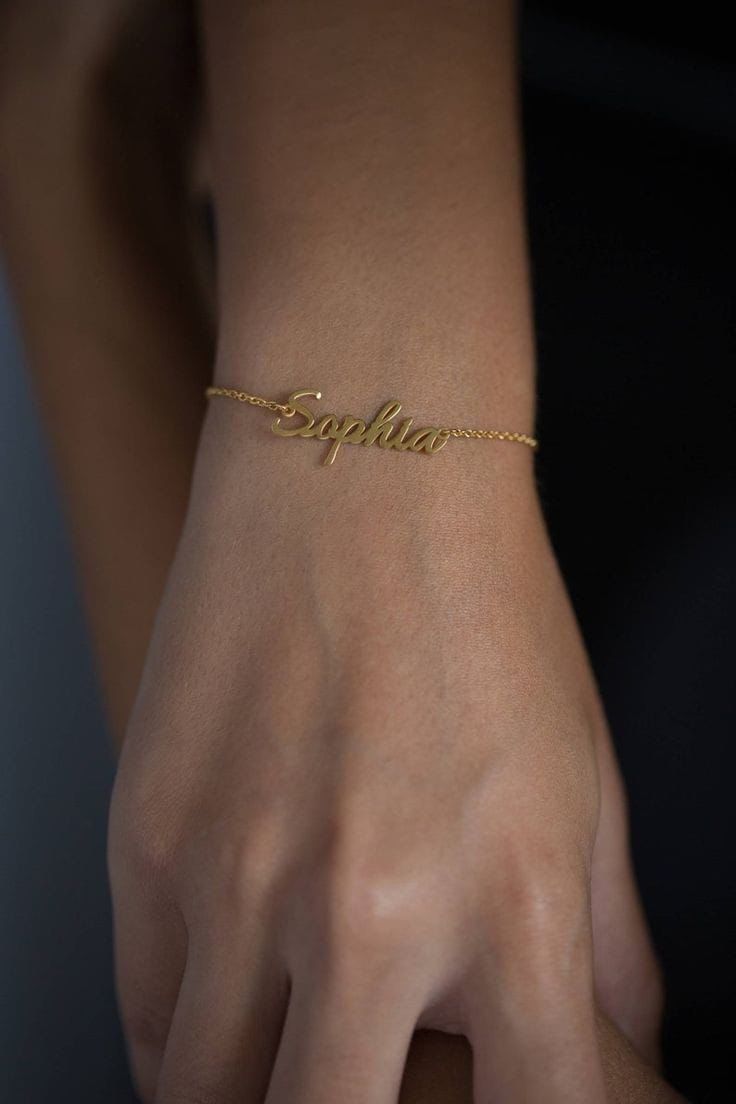 Chain Customized Name Bracelet