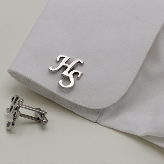 Alphabet Customized Name Cufflinks