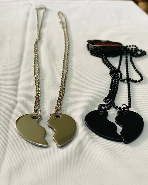 Broken Heart Couple Neckalce