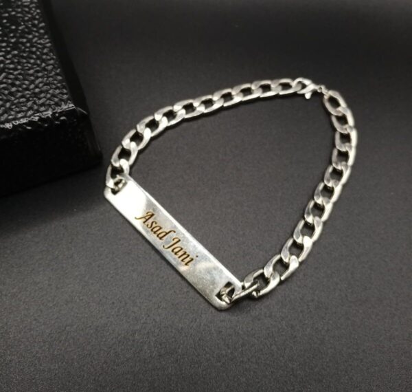 Engraved Bracelet for Men - Image 2