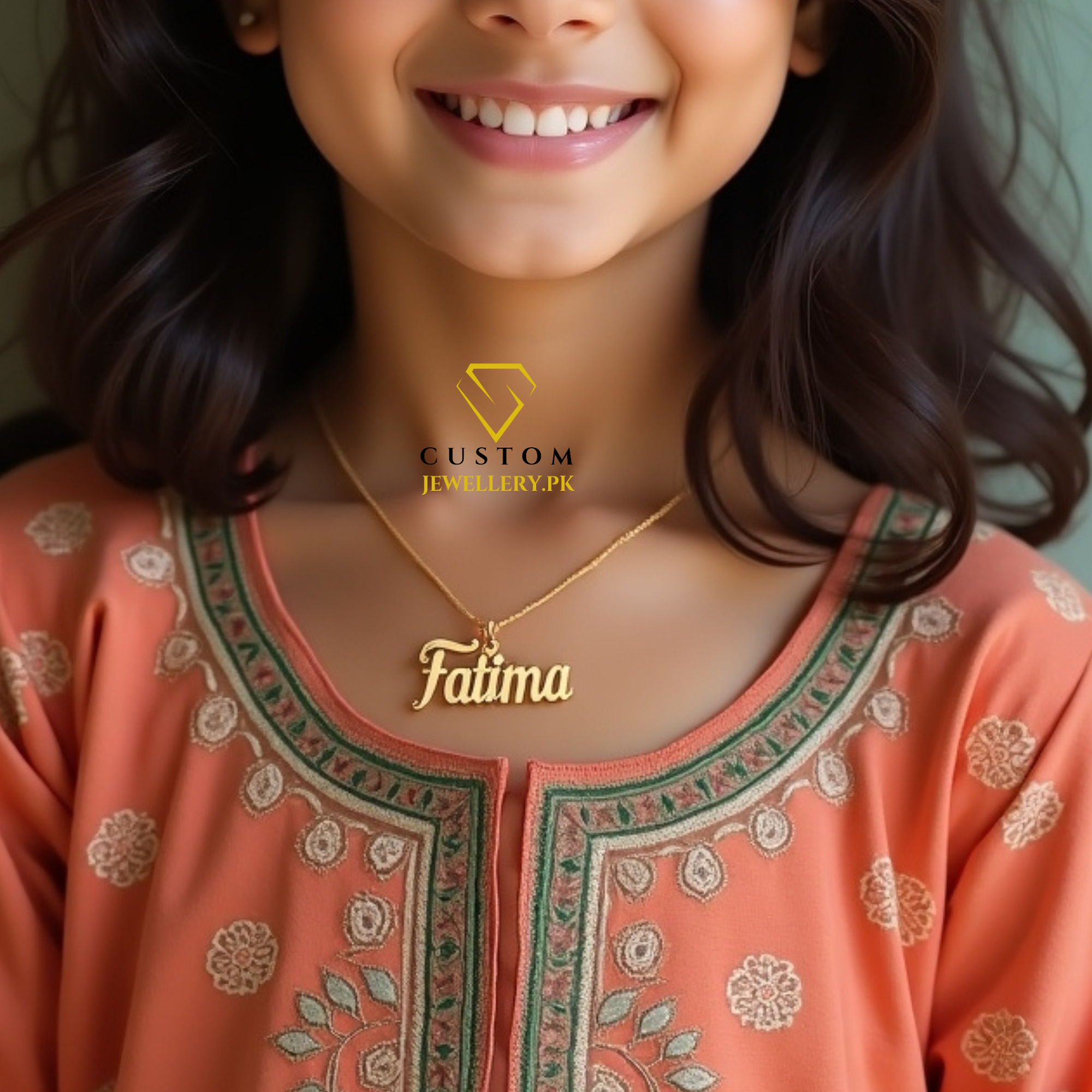 Beautiful Name Customized Necklace