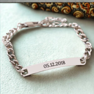 Engraved Bracelet for Men