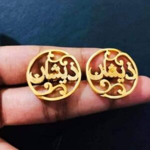 Calligraphy Customize Name Cufflinks