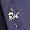 Custom Name Coat Pin