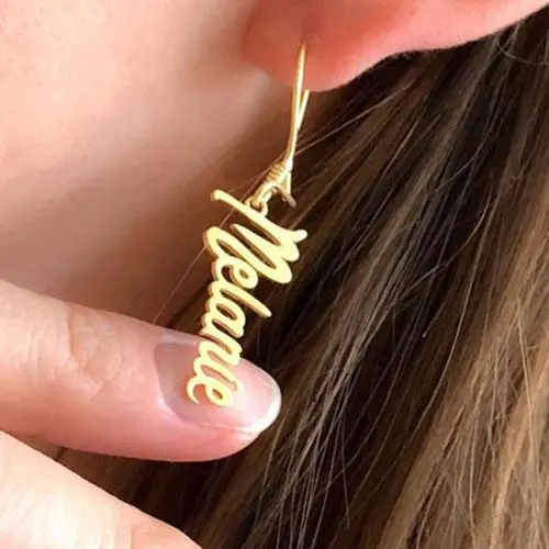 Name Earrings