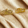 Mustache Customized Name Cufflinks