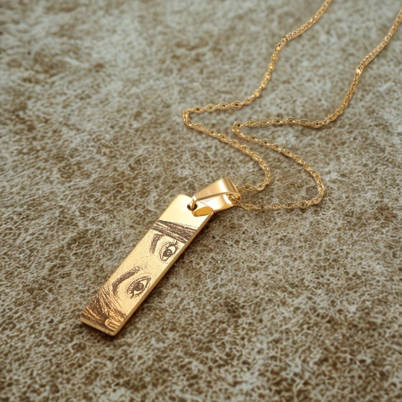 The Customized Eye Locket Golden