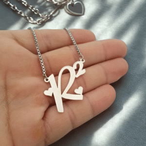 Customized Initial Alphabet Necklace