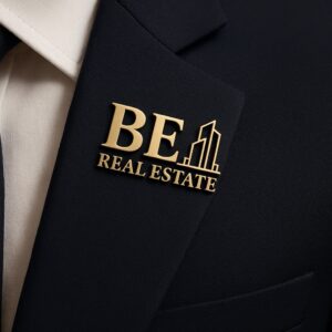 Customized Company Logo Coat Pin Badge