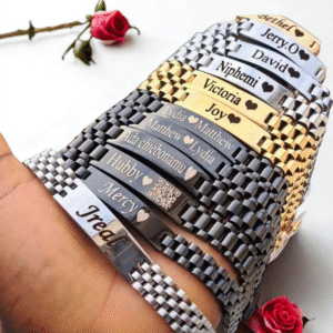 Engraved Customized Bracelet for Men