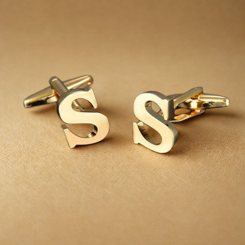 Initial Name Cufflinks For Men - Image 3