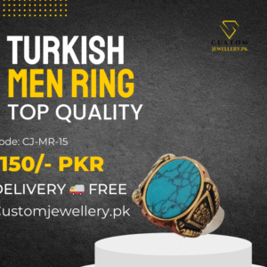 Turkish Men Turquoise Stone Ring