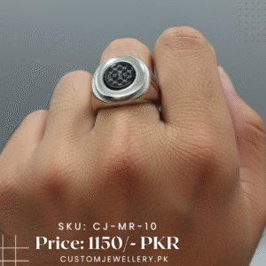 Gucci Heritage Crest Sterling Silver Signet Ring