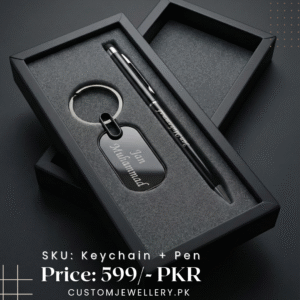 Custom Name Pen and Keychain