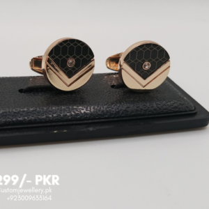 Men’s Designer Cufflinks and Stud Set – Luxury Formal Wear Collection