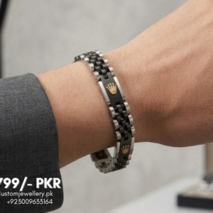 Rolex Men’s Luxury Bracelet – Premium Stainless Steel Elegant Wrist Accessory