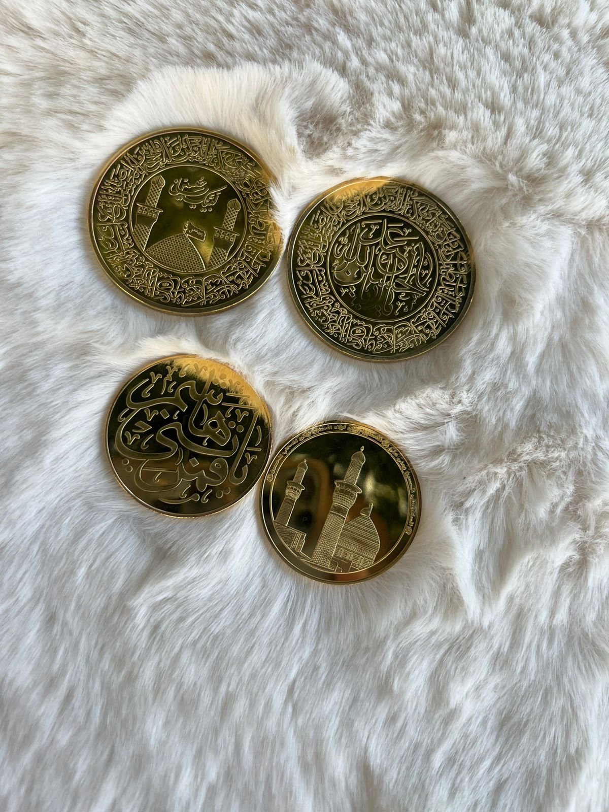 Imam Zamin Coin – Premium Gold Finish Islamic Souvenir - Image 7