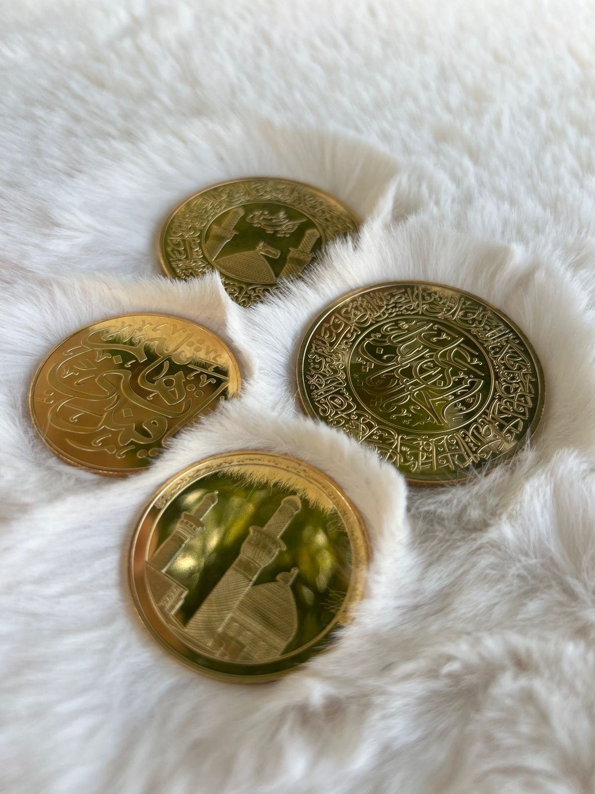 Imam Zamin Coin – Premium Gold Finish Islamic Souvenir - Image 5