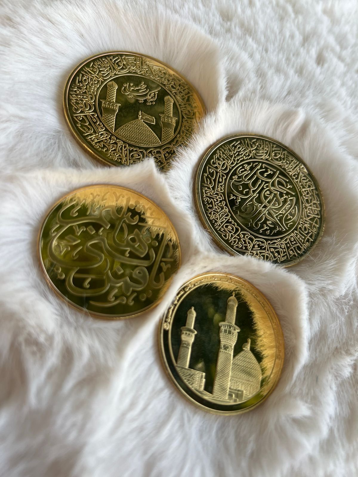 Imam Zamin Coin – Premium Gold Finish Islamic Souvenir - Image 3