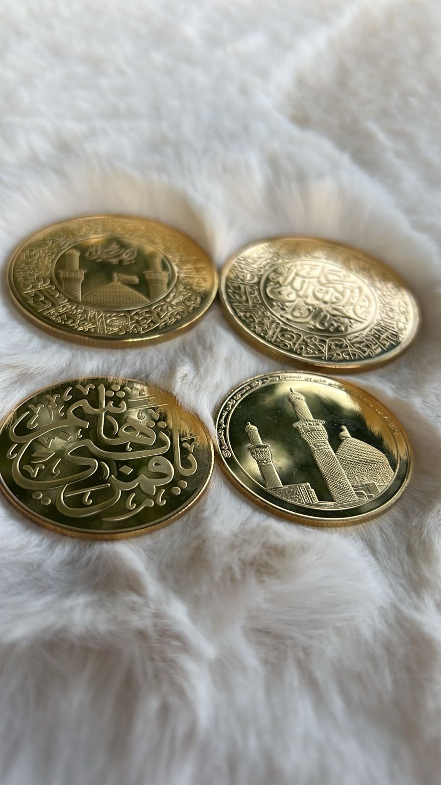 Imam Zamin Coin – Premium Gold Finish Islamic Souvenir - Image 4